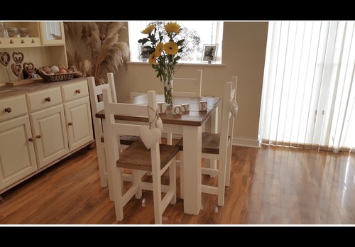 Rustic dining table - rustic,