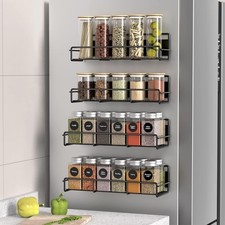 4 Pack Magnetic Spice Rack