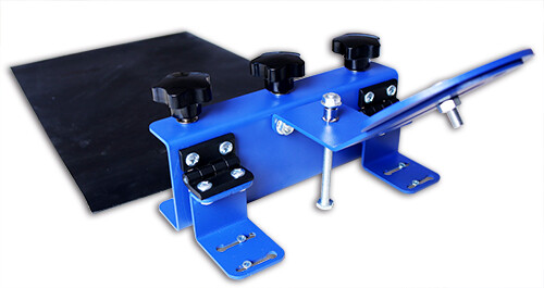 Screen printing hinge clamp - printing,