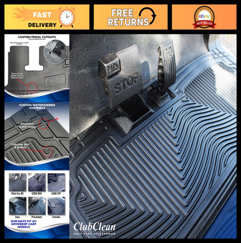 Premium golf cart floor - floor, mat