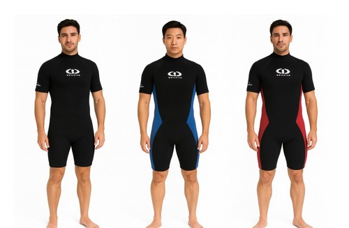 Mens shortie wetsuit 3mm - shortie,