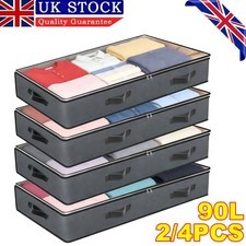 2/4x 90L Large Underbed