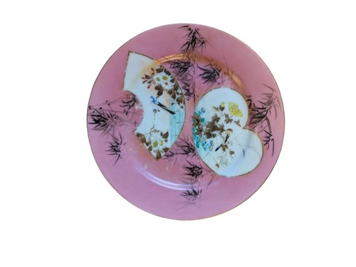 Japanese porcelain plate - porcelain,