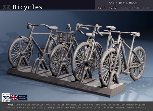 Bicycle 1 32 resin - -, 1/35,