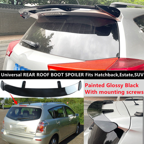 Universal glossy black - universal, rear