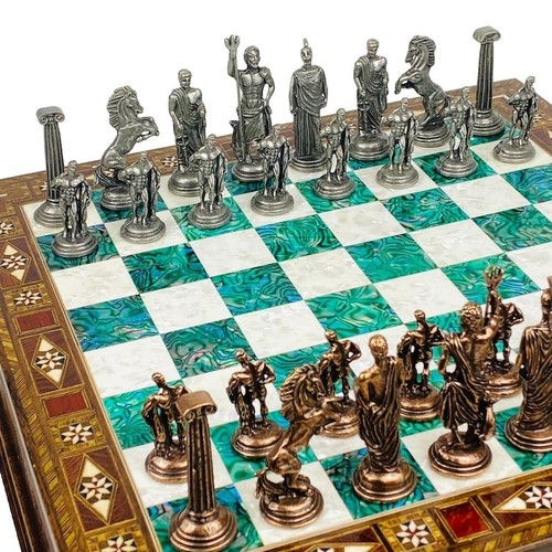 Chess set large - x, mythology