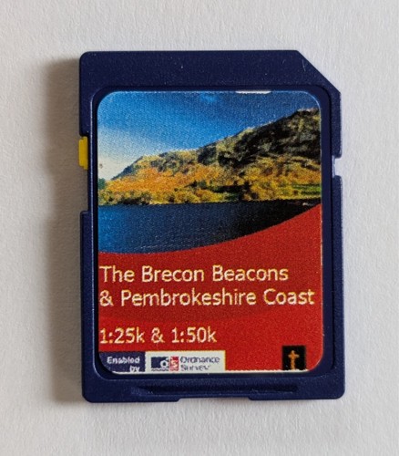 Satmap 50k 25k brecon - satmap, 1:25k