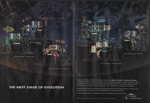 2001 2pg print yamaha - 2001, ad