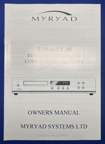 Original myryad systems - systems, t-10