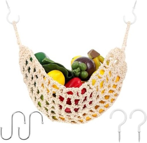 Hanging fruit hammock under - hammock,