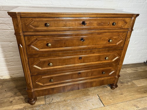 Antique mahogany chest - antique, of
