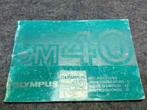 Olympus om40 program - olympus,