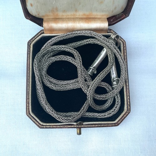 Silver viking rope metal weave - rope,