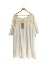 Magnolia Pearl Cream Ivory Floral Lace Dress ONE SIZE Brand New BNWT Boho Hippie