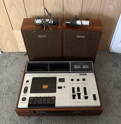 Vintage sony tc 133cs - -, tc-133cs