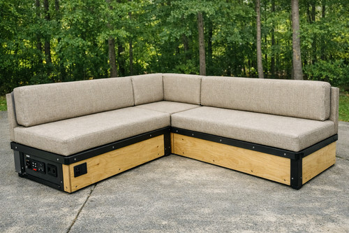 Shape campervan seating - l,