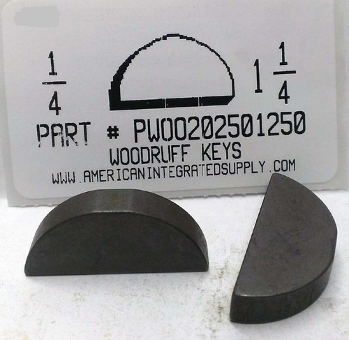 4x1 4 woodruff - #21, keys