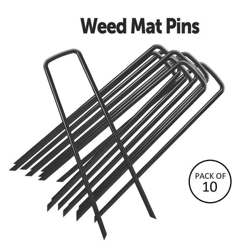 Weed fabric galvanised staples - weed,