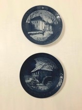 Royal Copenhagen Plates. 1975 and 1976. Excellent condition.