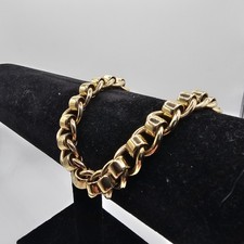 9ct Gold Roller Ball Bracelet