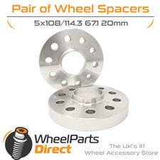 Wheel Spacers (2) 5x108/114.3