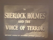 SHERLOCK HOLMES + VOICE OF