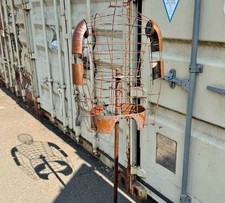 French 20th c Wire Mannequin of Male Torso - Industrial Circa 1960