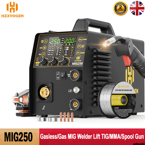 250amp 6in1 aluminium mig - aluminium,