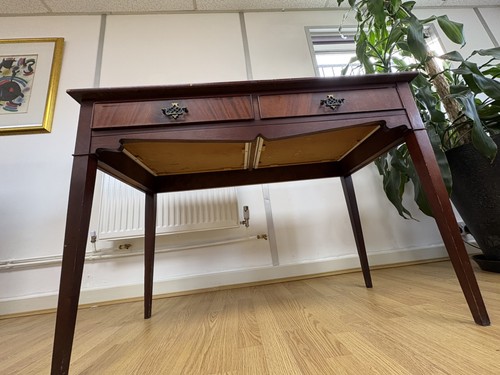 Vintage mahogany console table - console,