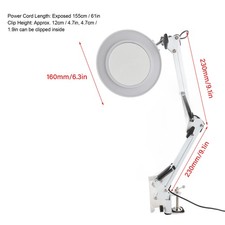 5X Magnifying Glass Clip On