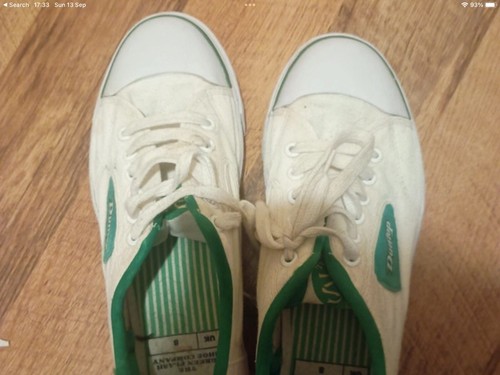 Dunlop green flash trainers - trainers, uk