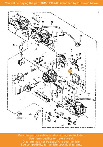 Yamaha seal 3gm 14997 oem - 3gm-14997-00,