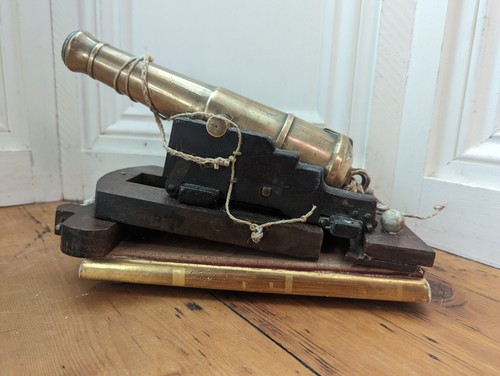 Antique model brass traversing - antique,