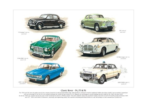 Classic rover p6 - &,