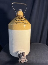 Large Stoneware Flagon With