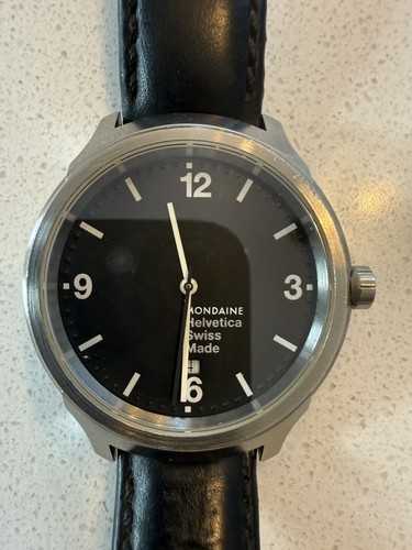 Used mondaine watch helvetica - used,