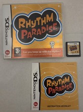 Nintendo Ds Game Boxed Complete  Rhythm Paradise For Ds 2ds Dsi 3ds Xl Console