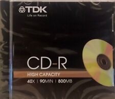 TDK CD-R90 High Capacity 800MB