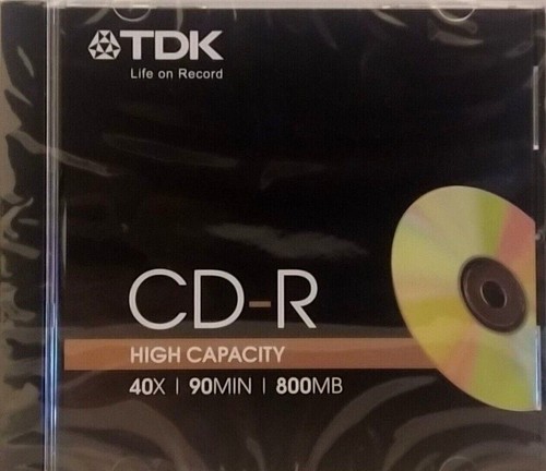 Tdk r90 high capacity 800mb - tdk,