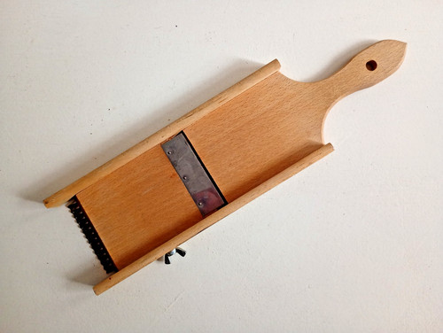 Vintage wooden mandoline - vintage,