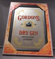 Mirror Gordons Dry Gin pub/bar, mancave, home decoration