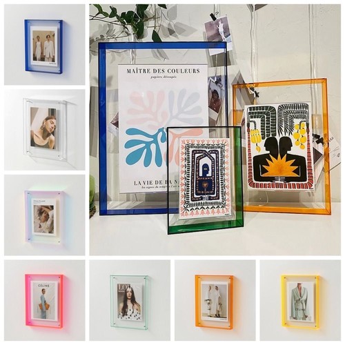 Acrylic photo frame block - photo,