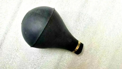 New black rubber bulb - rubber,