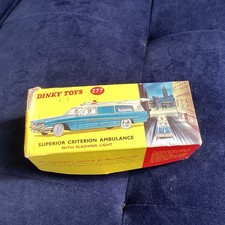 Dinky Toys 277 Superior Criterion Ambulance Box Only