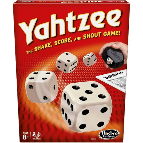Hasbro yahtzee score - yahtzee, board