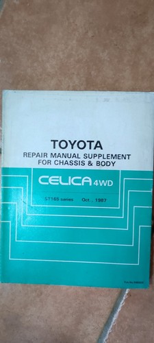 1987 toyota celica st165 - toyota,