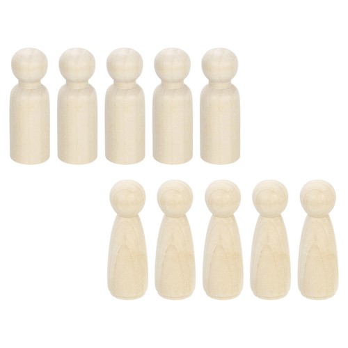 30pcs wood peg - 2.95",