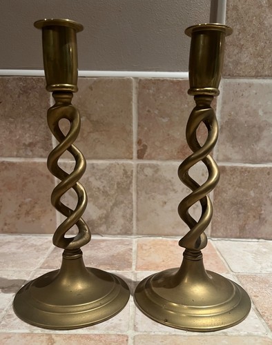 Vintage pair open barley - open,