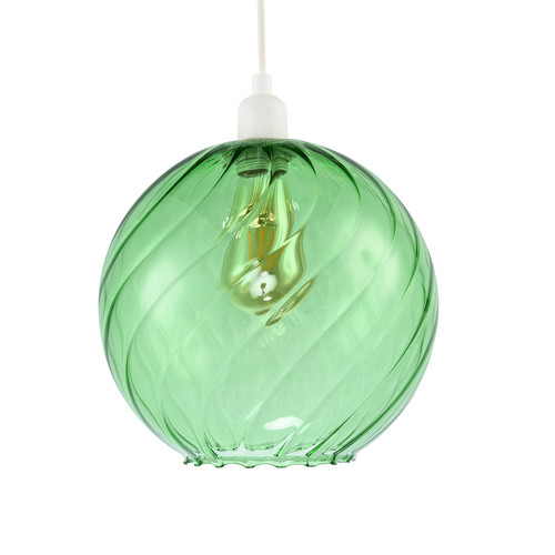 Chic emerald green circular - emerald,