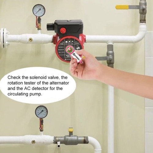 Pump motor rotation - motor, tester